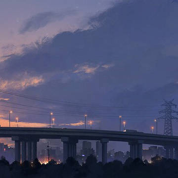 夕阳