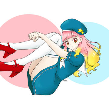 あいねちゃん×マリンルック