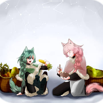 【PFLS】雪野菜売りのクルイーニャ&クルーフニェ【ノーザリア】