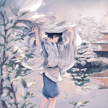 冬のハク