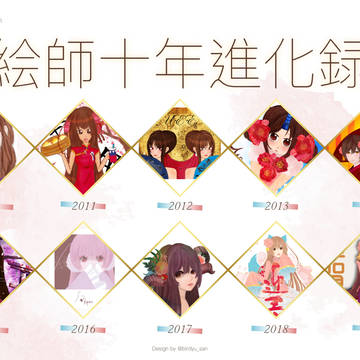 絵師十年進化録