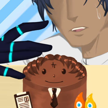 Cain with Chocolate cake Chaos