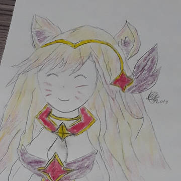 Star Guardian Ahri Quick Sketch