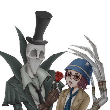 【第五人格】杰盲情人节贺图