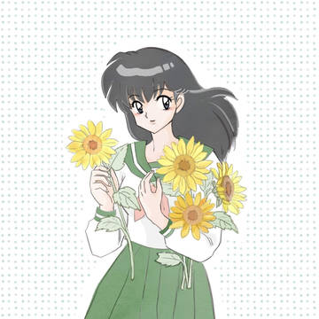 Kagome and Kikyo