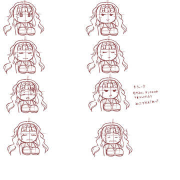インゴムちゃん表情集