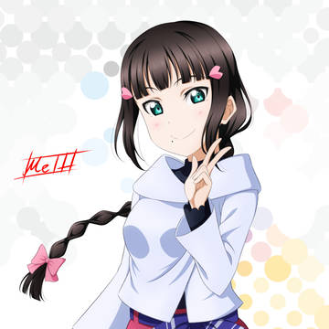 黒澤ダイヤ生誕イラスト2019