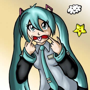Hatsune Miku and Star
