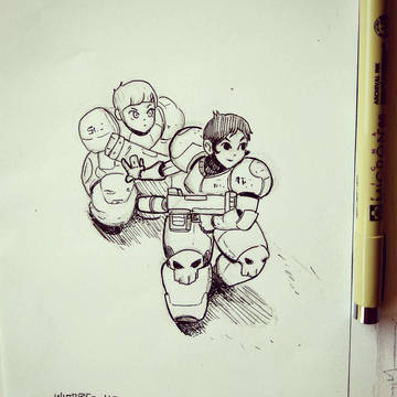 Inktober 2017 DAY 08 - CROOKED