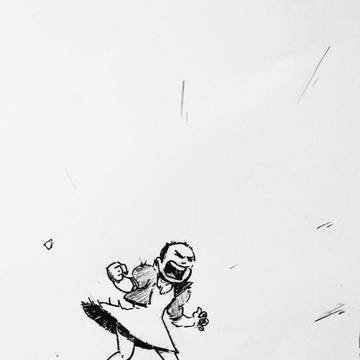 Inktober 2017 DAY 09 - SCREECH