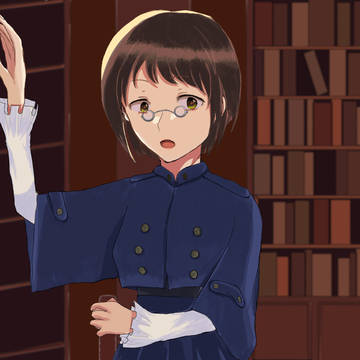 記録隊の少女