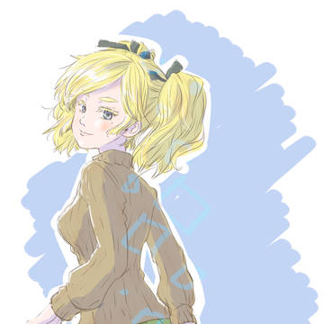 よその子お借りして描きました