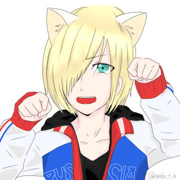 猫の日のユリオ