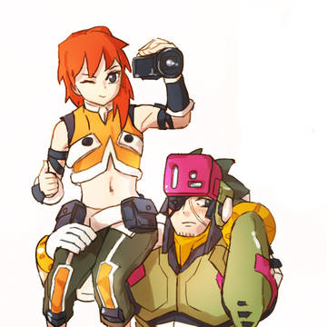 Rockman Zero 4 - Neige & Craft
