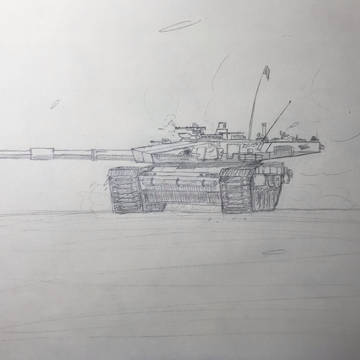 戦車の行進間射撃