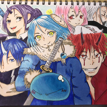転スラ描いてみた