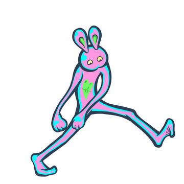 うさぎのキャラクター