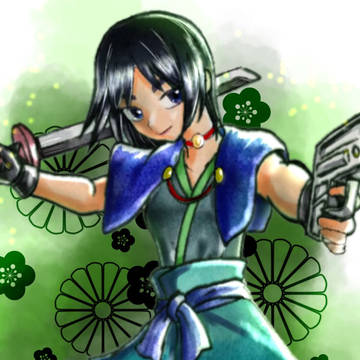 オリキャラ立ち絵練習絵