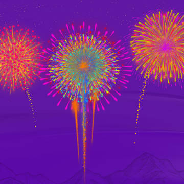 Gotta love 'em Fireworks (≧▽≦)