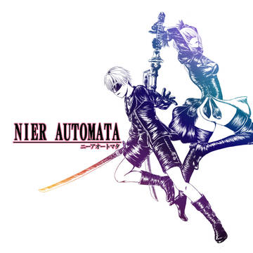 NieR:Automataタイトルロゴ（FF風）