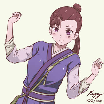 Adorable Food Goddess Sketch