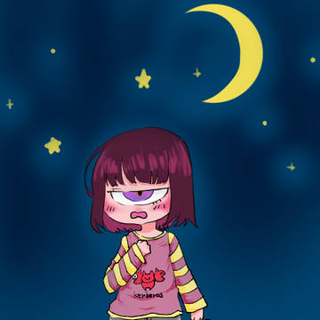 一緒に寝よ？単眼ちゃん