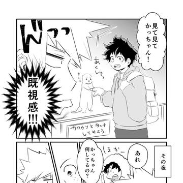 【勝デク】出番16ペーパーラリー漫画【腐向け】