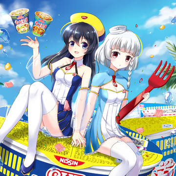 カップヌードル擬人化