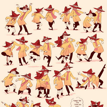 dancing snufkins