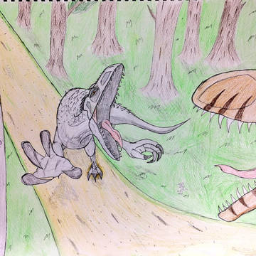 インドミナスレックスVSティラノサウルス