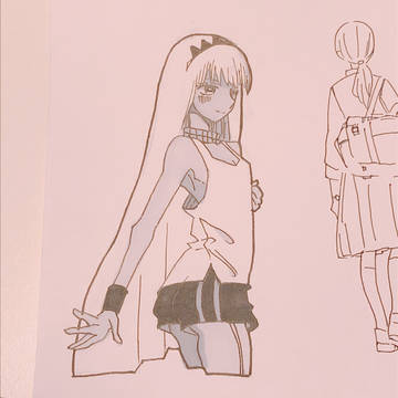 アルテラ fgo 落書き 模写