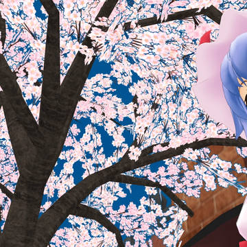 桜とおぜうさま