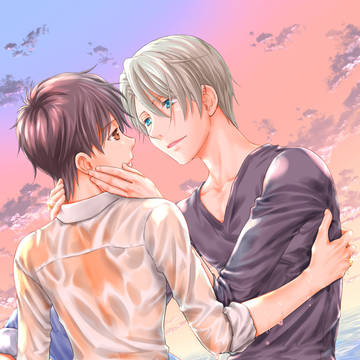 YOI 僕らのキス&クライ ペーパーラリーイラスト