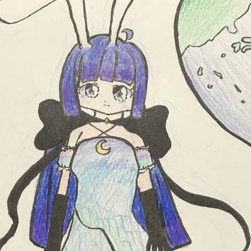 星空のうさぎちゃん 擬人化