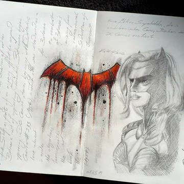 sketchbook #7 Batwoman