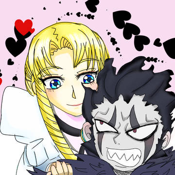 シェリーお嬢様と大将軍。