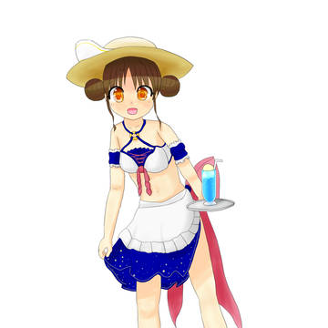 水着スズメちゃん