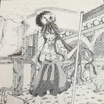 授業で描いたイラスト