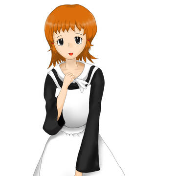 青石日來_メイド服