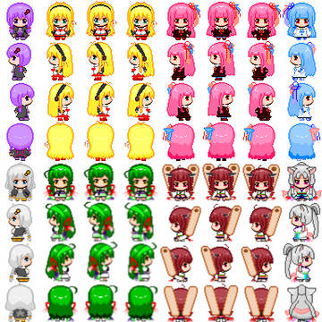 ボイスロイドキャラチップ(RPGツクールMV用)