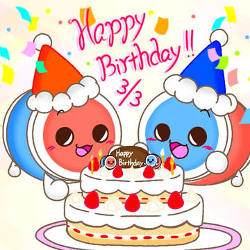 どん&かつ誕生日!!🎉🎉🎉
