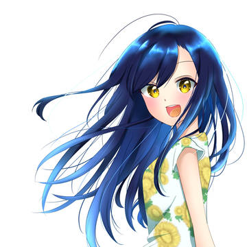 向日葵ワンピ