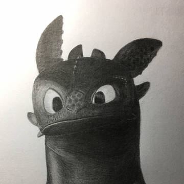 Toothless sketch