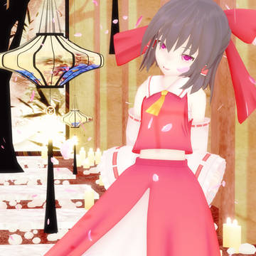 【東方MMD静止画】博麗霊夢 No.2