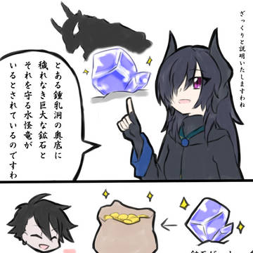 【PFLS】探索【鍾乳洞の魔獣】