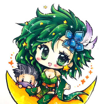 リディアとちびエッジ