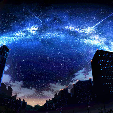 星々が照らす