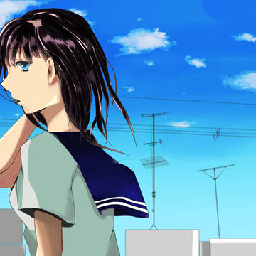 セーラー服の女の子