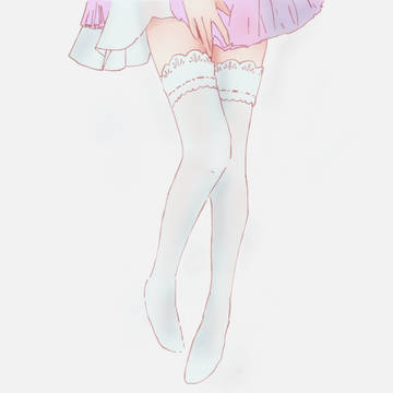 レース靴下