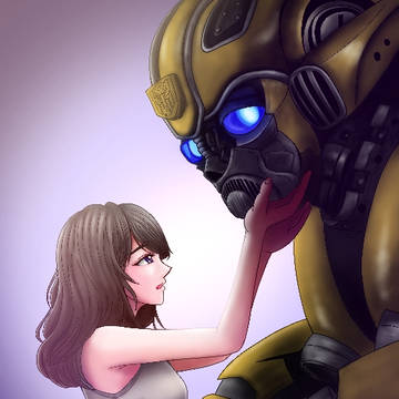 Bumblebee And Girl